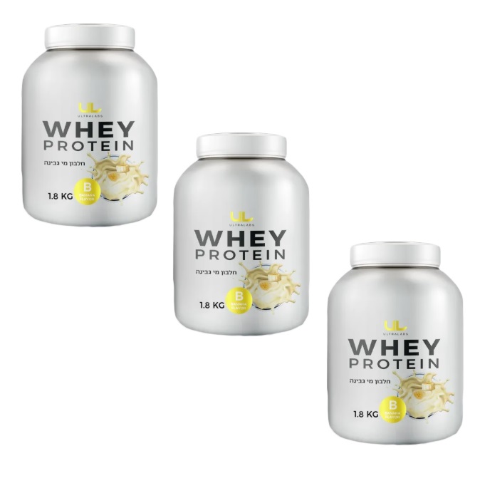 3 Pack Whey Protein Banana
