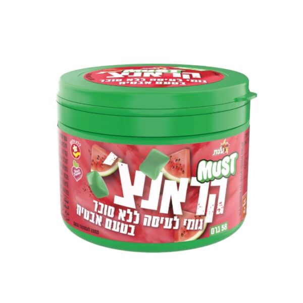 Elite Must Gum Crunch Watermelon Flavor