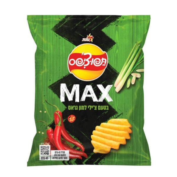 Lays Chili Lemon Flavor Wavy Potato Chips By Elite Tapuchips